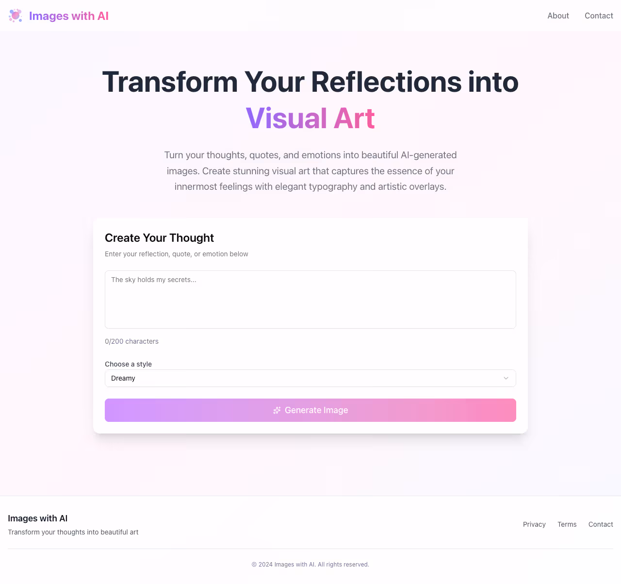 Images with AI