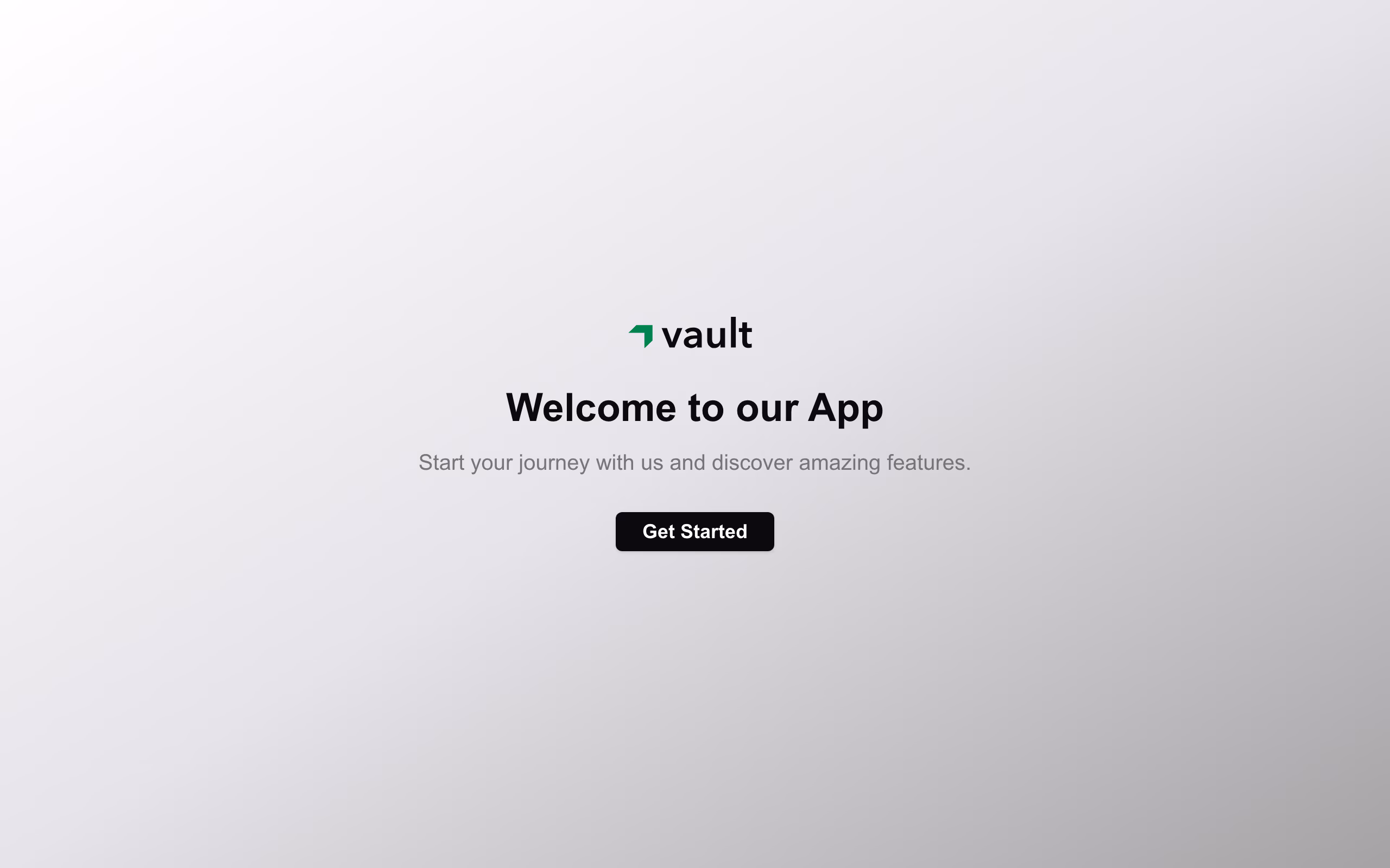Vault Onboarding